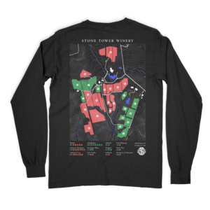Vineyard Map Long Sleeve T-Shirt